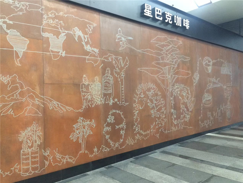 莱阳耐候钢幕墙